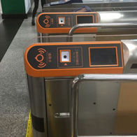 Escaneador QR Code para Metro Turnstile