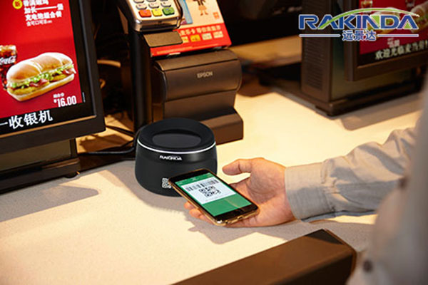 Scanner de código QR combinar pagamento móvel resolver problema de caixa