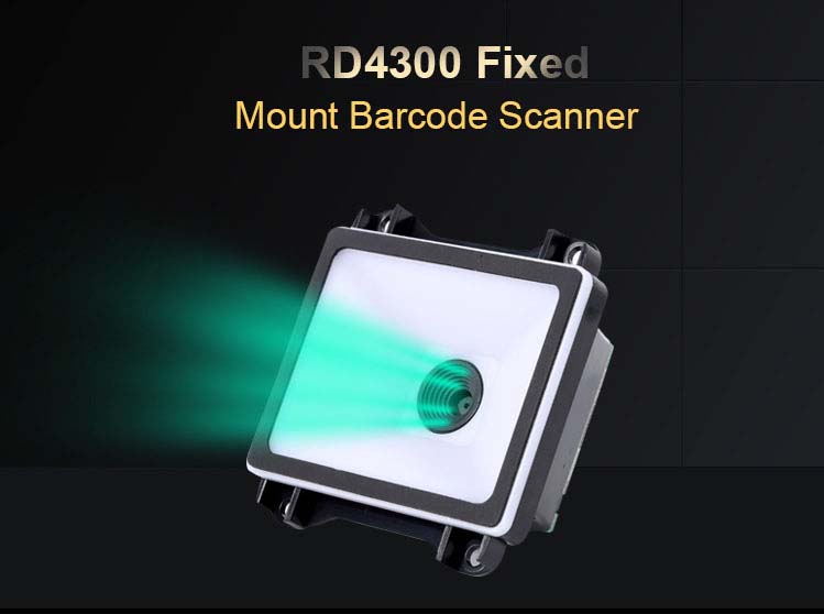 Scanner de código QR de montagem fixa RD4300