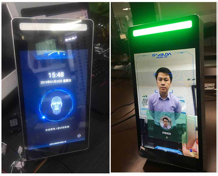 Terminal de reconhecimento de rosto versão 3D F3