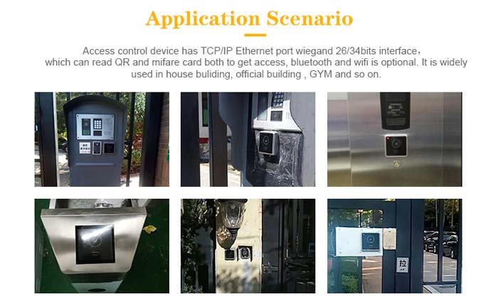 Varredor de código de barras de Wifi do leitor de código de RD006 RFID 2D QR para o acesso