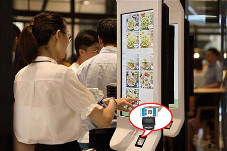 Como escolher o leitor de código QR integrado com máquina de pedidos self-service?