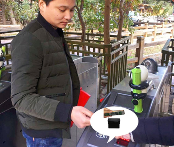 Scanning QR code combina sistema de ticketing inteligente e panorâmico
