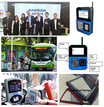 Solução de pagamento móvel POS de ônibus