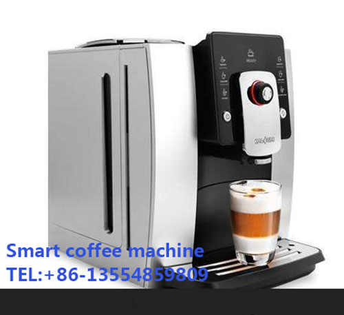 Módulo de varredura de código de barras combinam máquina de café inteligente